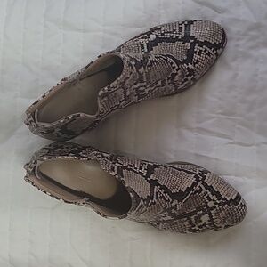 Express Reptile Ankle Boots Size 7